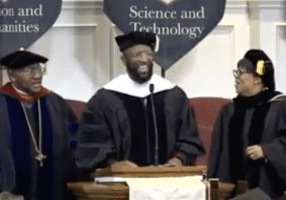 Rickey Smiley, Clinton College